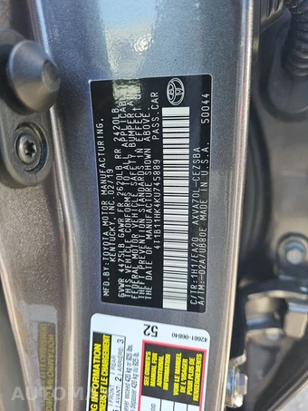 2019 Toyota Camry SE - miniatura 15