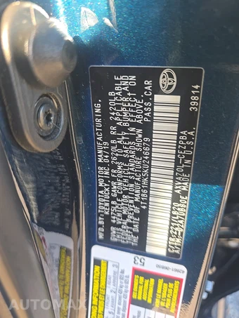 2019 Toyota Camry XSE - miniatura 14