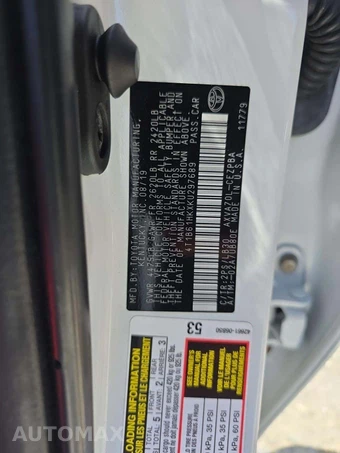 2019 Toyota Camry XSE - miniatura 5