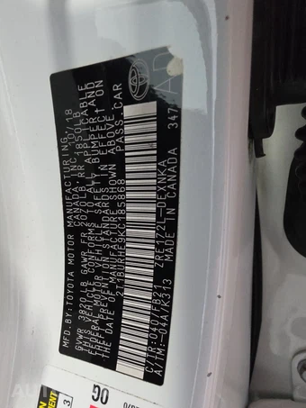 2019 Toyota Corolla LE Sedan – miniatura 14
