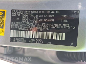 2019 Toyota Highlander LE – miniatura 2