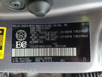 2019 Toyota Highlander XLE - miniatura 5