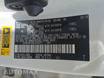 2019 Toyota Highlander XLE – miniatura 15