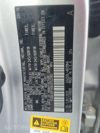 2019 Toyota Highlander XLE – miniatura 15