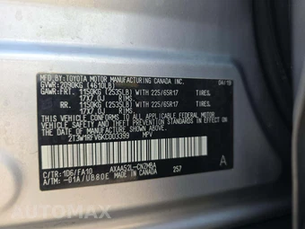 2019 Toyota RAV4 XLE – miniatura 2