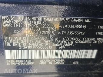 2019 Toyota RAV4 XLE Premium - miniatura 14