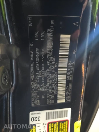 2019 Toyota Sienna XLE 7-Passenger 119.3" WB - miniatura 15