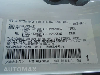 2019 Toyota Tacoma SR5 Crew Cab Medium Bed - miniatura 32