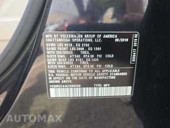 2019 Volkswagen Atlas V6 SE w/Technology - miniatura 2
