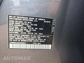 2019 Volkswagen Atlas V6 SE w/Technology - miniatura 2