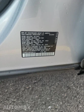 2019 Volkswagen Atlas V6 SE w/Technology - miniatura 9