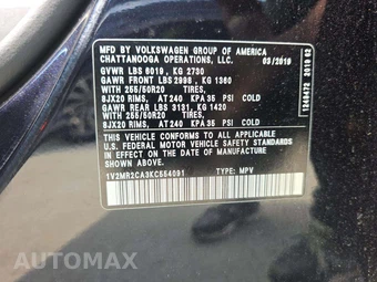 2019 Volkswagen Atlas V6 SEL - miniatura 5