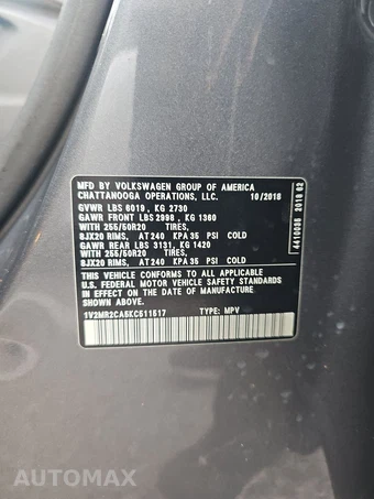2019 Volkswagen Atlas V6 SEL - miniatura 15