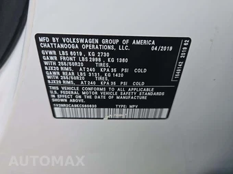 2019 Volkswagen Atlas V6 SEL Premium - miniatura 5