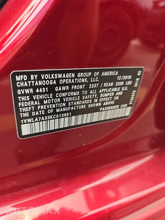 2019 Volkswagen Passat Wolfsburg – miniatura 14