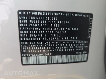 2019 Volkswagen Tiguan SEL R-Line - miniatura 15