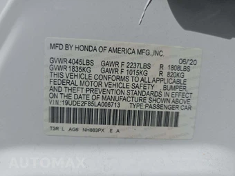2020 Acura ILX w/Premium & A-Spec Pkgs – miniatura 5