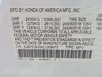 2020 Acura MDX – miniatura 5
