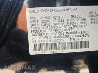 2020 Acura MDX – miniatura 19