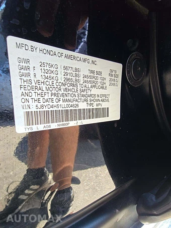 2020 Acura MDX w/Technology Pkg – miniatura 5