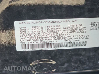 2020 Acura MDX w/Technology Pkg – miniatura 15