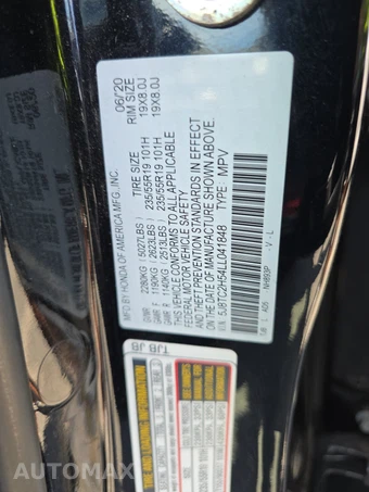 2020 Acura RDX w/Technology Pkg – miniatura 14