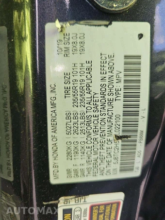2020 Acura RDX w/Technology Pkg – miniatura 5