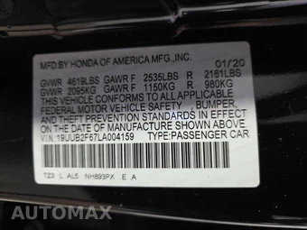 2020 Acura TLX w/Technology & A-Spec Pkgs (Red Interior) – miniatura 14
