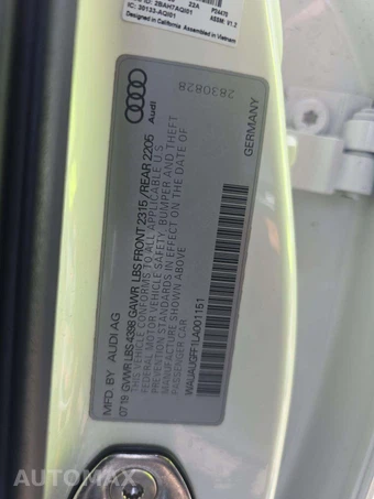 2020 Audi A3 Sedan Sport Premium - miniatura 5