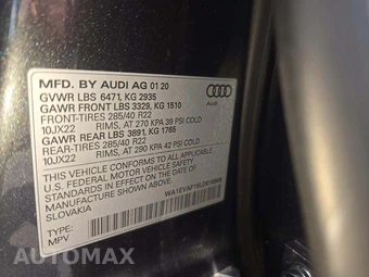2020 Audi Q8 Premium Plus – miniatura 5