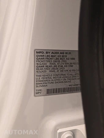 2020 Audi RS Q8 - miniatura 14