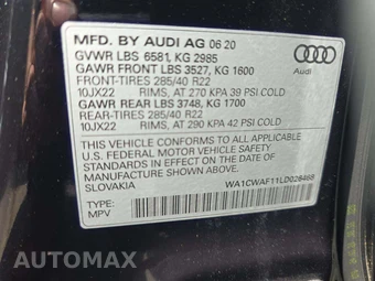 2020 Audi SQ8 Prestige – miniatura 5