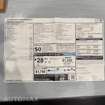 2020 BMW 3 Series Sedan 330i xDrive - miniatura 102