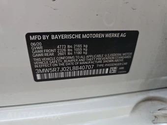 2020 BMW 3 Series Sedan 330i xDrive LUXURY LINE - miniatura 14