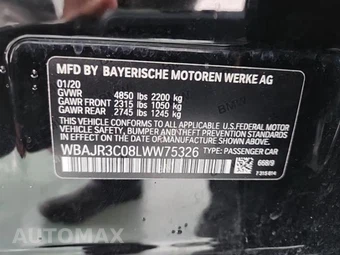 2020 BMW 5 Series 530I - miniatura 6