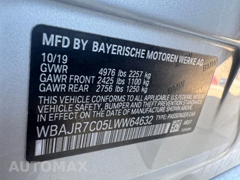2020 BMW 5 Series Sedan 530i xDrive - miniatura 11