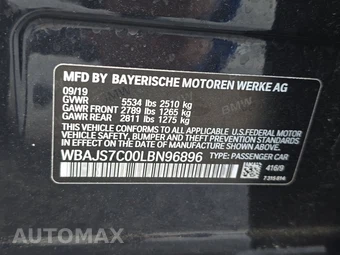 2020 BMW 5 Series Sedan M550i xDrive - miniatura 14