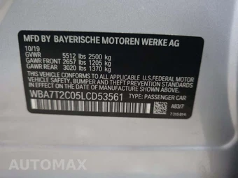 2020 BMW 7 Series Sedan 740i - miniatura 5