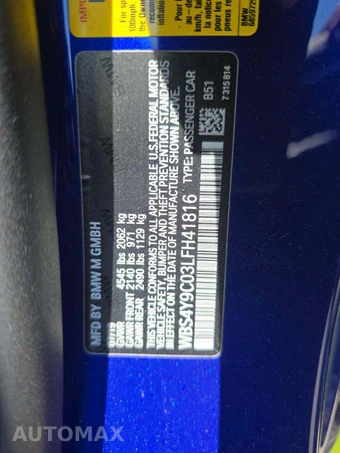 2020 BMW M4 Coupe – miniatura 5