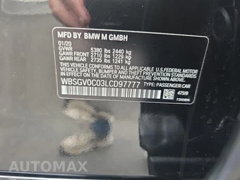 2020 BMW M8 Gran Coupe Sedan - miniatura 17