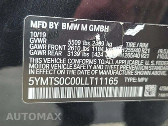 2020 BMW X3 M Sports Activity Vehicle Competition - miniatura 2