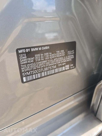 2020 BMW X3 M Sports Activity Vehicle Competition - miniatura 5