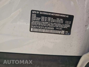 2020 BMW X3 Sports Activity Vehicle sDrive30i - miniatura 2