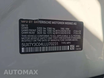 2020 BMW X3 Sports Activity Vehicle sDrive30i - miniatura 5