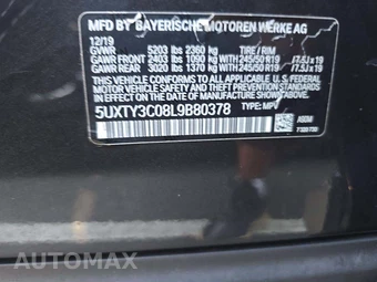 2020 BMW X3 Sports Activity Vehicle sDrive30i - miniatura 5