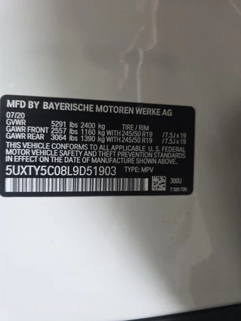 2020 BMW X3 Sports Activity Vehicle xDrive30i - miniatura 14