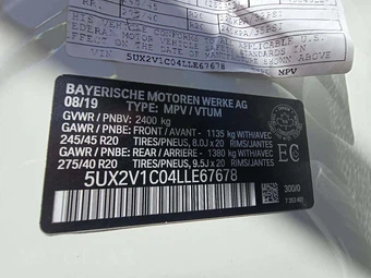 2020 BMW X4 Sports Activity Vehicle xDrive30i - miniatura 2