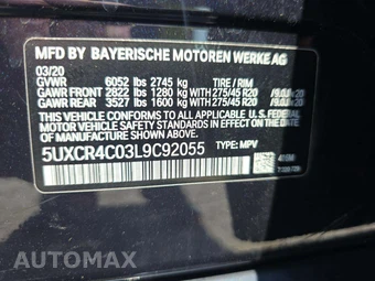 2020 BMW X5 Sports Activity Vehicle sDrive40i M SPORT LINE - miniatura 2