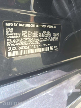 2020 BMW X5 Sports Activity Vehicle sDrive40i M SPORT LINE - miniatura 2