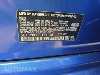 2020 BMW X6 Sports Activity Vehicle M50i - miniatura 17